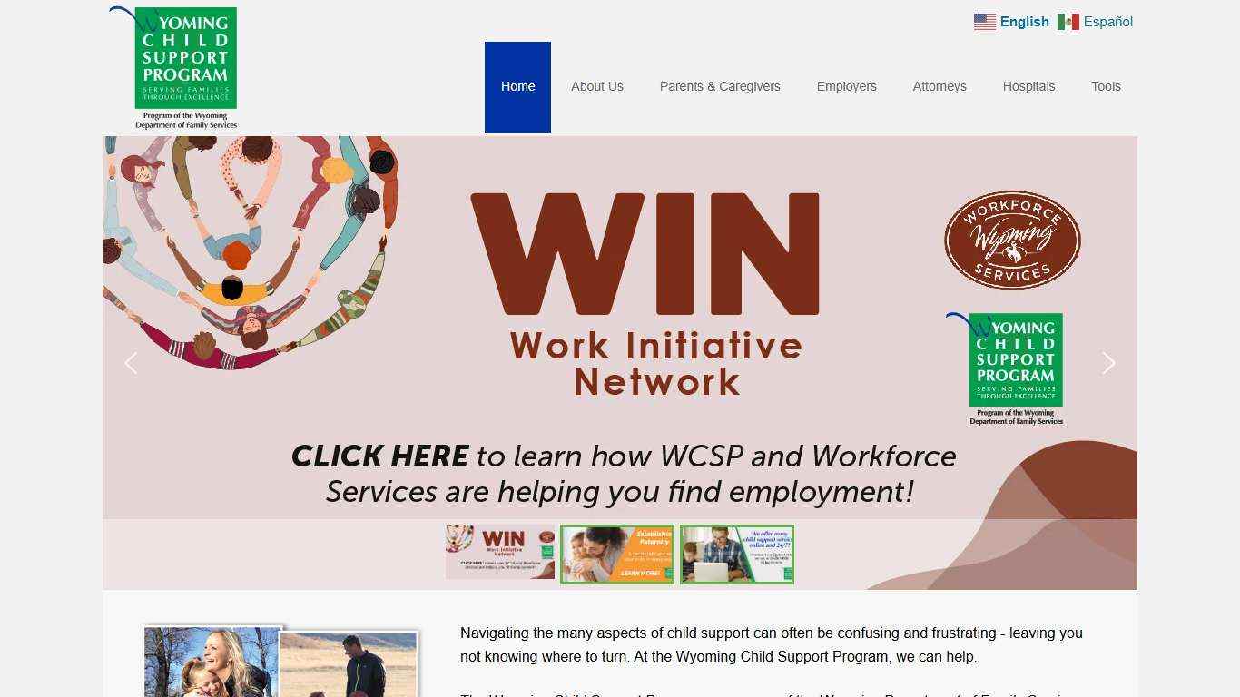 Wyoming Child Support Program - Has Life Changed? We Can Help.